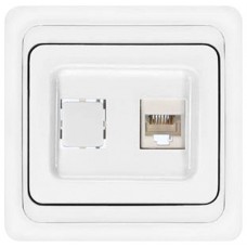 Розетка компьютерная, скрытая установка UNIVERSAL (84016)
