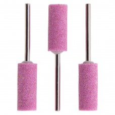 Шарошка абразивная, цилиндр удлиненный, 10 x 25 x 3 мм, F80.3 шт Matrix (76008)