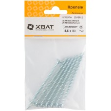 Шурупы оцинкованные, универсальные 4.5 х 80 ( фасовка 7 шт.) (20480-2)