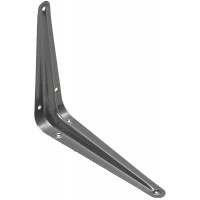 Уголок-кронштейн 150 х 125 мм серый STAYER 37402-2