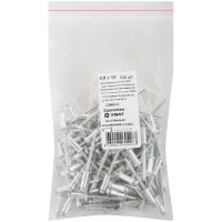 Заклепки вытяжные комбинированные, алюминий-сталь 4,8 х 12 100шт Фасовка (23662-0)