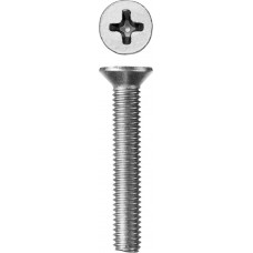 Винт с потайной головкой M5?30 мм DIN 965 кл. пр. 4.8 цинк 5 кг ЗУБР 303110-05-030