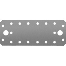 Крепежная пластина КП-2.5, 140 x 55 x 2.5 мм, цинк ЗУБР 31023-140