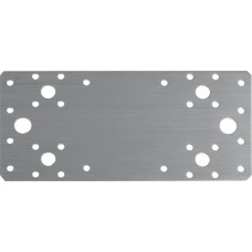 Крепежная пластина нержавеющая НКП-2.0, 200 x 90 x 2 мм ЗУБР Профессионал 310636-200