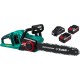 Бесщеточная цепная пила 36 В 35 см шина 2х18 В АКБ 4 А·ч ЗУБР С1-18 ПЦЛ-3635-42