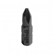 Биты магнитные PH3x25мм, 2 шт, S2, BERGER, BG2368