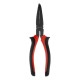 Длинногубцы изогнутые Black Nickel, 200 мм, двухкомпонентные рукоятки Matrix (17462)