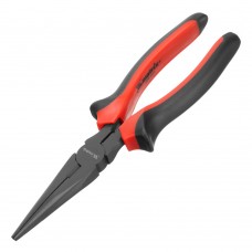 Длинногубцы прямые Black Nickel, 200 мм, двухкомпонентные рукоятки Matrix (17162)