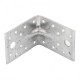 Крепежный уголок усиленный 1.7 мм, KUU 70 x 70 x 55 мм Сибртех (46410)