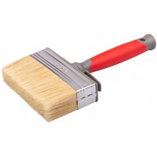 Макловица PRO, 70% ПБT/30% светлая натуральная щетина, нерж.обжим, 2-к ручка, 30 х 120 мм (30-0553)