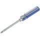 Отвертка с переставным жалом, пластиковая ручка 6x70 мм (PH2/SL6) (56206М)