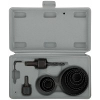 Пилы круговые набор 8 шт. (19, 22, 28, 32, 38, 44, 51, 64 мм) в кейсе (36732М)