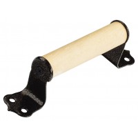 Ручка скоба деревянная круглая 150 мм (66815)