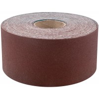 Рулон шлифовальный на тканевой основе, алюминий-оксидный абразивный слой 115 мм х 50 м, Р 60 (38073)