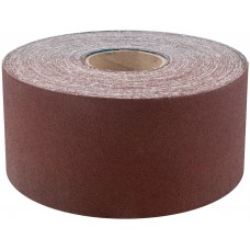 Рулон шлифовальный на тканевой основе, алюминий-оксидный абразивный слой 115 мм х 50 м, Р 60 (38073)