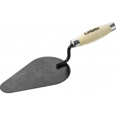 Кельма печника 170 х 105 мм, деревянная ручка СИБИН 0820-4_z01