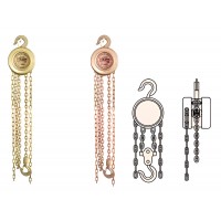 Таль ручная с цепью (1т) искробезопасная, сплав BeCu 308-1004, HORTZ