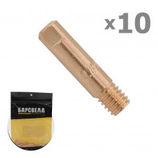 Токосъемный наконечник М6 E-Cu ф 0,8 мм (BMD0009-08-10)