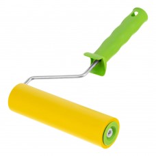 Валик прижимной резиновый с ручкой, 180 мм, D ручки 6 мм Сибртех (81034)
