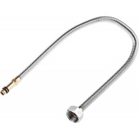 ЗУБР 1/2?, 0.5 м, гайка-штуцер, сильфонная подводка для смесителей с удлиненным штуцером (51013-050)