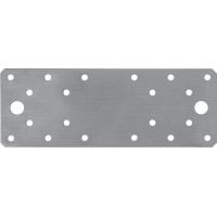 Крепежная пластина нержавеющая НКП-2.0, 180 x 65 x 2 мм ЗУБР Профессионал 310636-180
