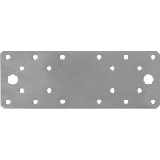 Крепежная пластина нержавеющая НКП-2.0, 180 x 65 x 2 мм ЗУБР Профессионал 310636-180