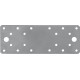 Крепежная пластина нержавеющая НКП-2.0, 180 x 65 x 2 мм ЗУБР Профессионал 310636-180