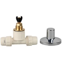 Кран запорный ШиреФит штуцер с гайкой - кран - штуцер с гайкой 16 мм ЗУБР 51570-16