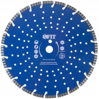 Диск отрезной алмазный cегментный (сухая и влажная резка), для бетона, армированного бетона, камня 350х3,2х10х25,4 мм (37322)