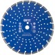 Диск отрезной алмазный cегментный (сухая и влажная резка), для бетона, армированного бетона, камня 350х3,2х10х25,4 мм (37322)