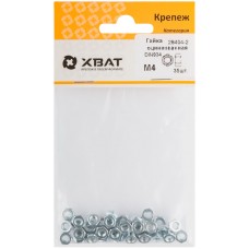 Гайка оцинкованная М4 ( фасовка 35 шт ) DIN 934 (28404-2)