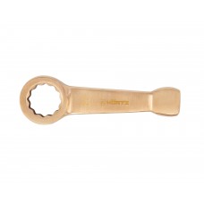Ключ накидной односторонний ударный облегчённый 27 искробезопасный сплав BeCu 160A-27, HORTZ