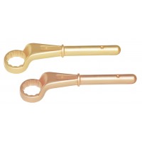 Ключ накидной под удлинитель 75 мм искробезопасный сплав BeCu 164A-75, HORTZ