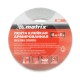 Лента клейкая армированная, влагостойкая, 48 мм х 45 м, серебристая Matrix (89069)