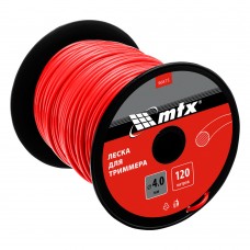 Леска для триммера круглая 4,0 мм х 120 м, на катушке MTX (96875)