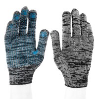 Перчатки х/б, меланж, ПВХ покрытие, 