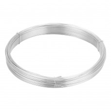 Проволока стальная 50 м, оцинкованная, термообработанная 0.8 мм Сибртех (84905)