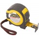 Рулетка прорезиненный корпус, двойной стопор Техно 5 м x 25 мм