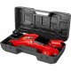 Домкрат подкатной в кейсе 2 т, 125 - 320 мм для легковых а/м R-22 RED FORCE Professional STAYER 43152-2-K
