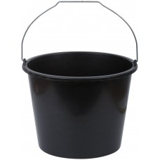 Ведро строительное пластиковое для перемешивания раствора 12 л (04085)