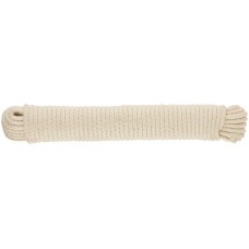 Веревка хлопковая вязаная, 11000 текс, 6 мм х 15 м, р/н= 70 кгс (68456)