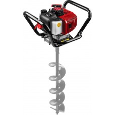 Мотобур (бензобур) d 60-200 мм 52 см? 1 оператор ЗУБР МБ1-200