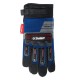Перчатки комбинированные IMPACT р.L (9), синие, антивибрационные, противоударные ЗУБР Профессионал 11476-L
