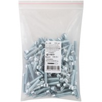 Болт головка - внутренний 6-гранник 6х25 мм DIN 912 100 шт 27607-0