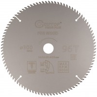 Диск пильный по дереву с тефлоновым покрытием 96Т, CUTOP Profi plus, 300 х 2,0/3,0 х 32/30/25,4/20 мм (75-30096Т)