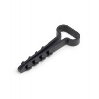 Дюбель-хомут ДХП 14-6 (черн) (100шт) (Fortisflex) (81831)