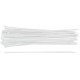 Хомуты нейлоновые, белые д/проводов 50 шт., 250x3,6 мм (60422)