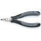 Кусачки торцевые для электроники ESD, маленькая фаска, узкие губки 65°, 120 мм, 2-комп антистатические ручки (KN-6462120ESD)