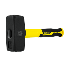 Кувалда кованая 1500 г., фиберглассовая рукоятка, BERGER BG1517