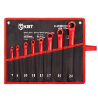 Набор диэлектрических накидных ключей НИИ-25 серия ЭКСПЕРТ (КВТ) (КВТ) (89751)